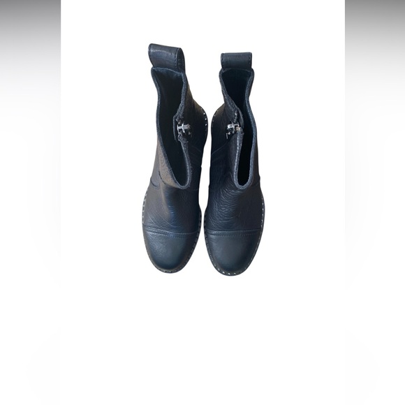 NWOT Zadig & Voltaire Empress Textured Leather Ankle Boots Size 40 US size 10 - Picture 3 of 11